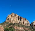 Watchman Mountain, Zion National Park Royalty Free Stock Photo