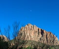 Watchman Mountain, Zion National Park Royalty Free Stock Photo