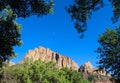 Watchman Mountain, Zion National Park Royalty Free Stock Photo