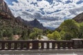 The Watchman mountain Zion National Park Royalty Free Stock Photo