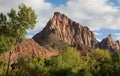 Watchman Peak at Sunset