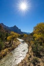 The Watchman Zion National Park Utah Royalty Free Stock Photo