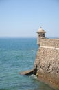 Watchtower in Alameda Apodaca, Cadiz Bay Andalusia, Spain