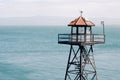 Watchtower on Alcatraz Island, guard tower