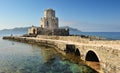 Watchtower from castle, Methoni, Greece