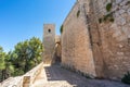 Watchtower at Castle of Santa Catalina - Jaen, Spain Royalty Free Stock Photo