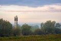 Watchtower at the former inner german Border Royalty Free Stock Photo