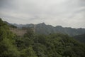 watchtower in the great wall of China in Beijing area