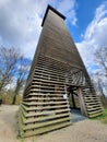 Watchtower Hulzenberg in the Bergherbos near Stokkum
