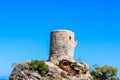 Watchtower on the island of Mallorca