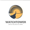 Watchtower logo template