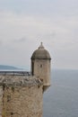 Watchtower of Fort Antoine in Monaco-Ville Royalty Free Stock Photo
