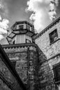 Watchtower for prison guards at the Eastern State Penitentiary Royalty Free Stock Photo