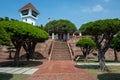 Watchtower at the Tainan Fort Zeelandia in Tainan, Taiwan.