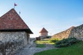 Watchtowers at Castle of Eger, Hungary Royalty Free Stock Photo