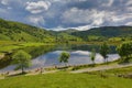 Watendlath Tarn Lake District Cumbria England UK Royalty Free Stock Photo