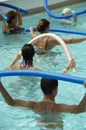 Water aerobic Royalty Free Stock Photo