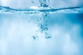 water air bubbles background Royalty Free Stock Photo