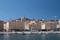 Water area of old port. Marseille, France Royalty Free Stock Photo