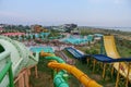 Water attractions in the water park