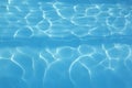 Summer blue rippled water background Royalty Free Stock Photo