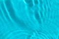 Water background. Bright blue liquid ripple sea texture. Summer swimming pool surface backdrop Royalty Free Stock Photo