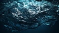 Water background for graphic design or PowerPoint presentations ai generated