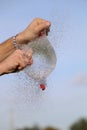 Water Balloon Burst Royalty Free Stock Photo