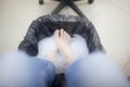 Water bath for a pedicure Royalty Free Stock Photo