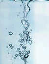 Water blast Royalty Free Stock Photo