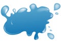 Water Blob Royalty Free Stock Photo