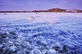 Water of the blue lagoon spa in iceland Royalty Free Stock Photo