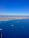 Water and blue sky