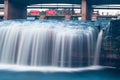 Water Blurred From Long Exposure At Fenelon Falls
