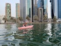 Water boat at Sharjah city waterfront