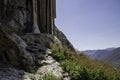 Hierve el Agua is the name of a `petrified waterfall` in the province of Oaxaca, Mexico