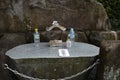 Water For The A-Bomb Victems At Hiroshima Monument Japan 2016