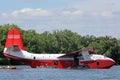 Water bomber air tanker at the 2016 EAA AirVenture