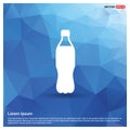 Water bottle icon Royalty Free Stock Photo