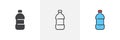 Water bottle icon