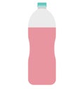 Water Bottle Isolated Vector Icon editable Royalty Free Stock Photo
