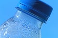 Water bottle neck Royalty Free Stock Photo