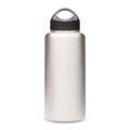 Water bottle. Thermo bottle mockup. Reusable can