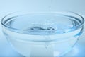 Water into bowl Royalty Free Stock Photo