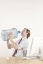 Water break Royalty Free Stock Photo