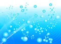 Water bubbles Royalty Free Stock Photo