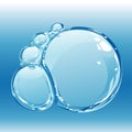 Water bubbles