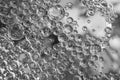 Water Bubbles B&W Royalty Free Stock Photo