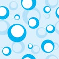 Water bubbles seamless background Royalty Free Stock Photo