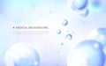 Water bubbles shining Background . Nature.Aqua.Elegant and stylish Background. Shining blue substance drop. Vector